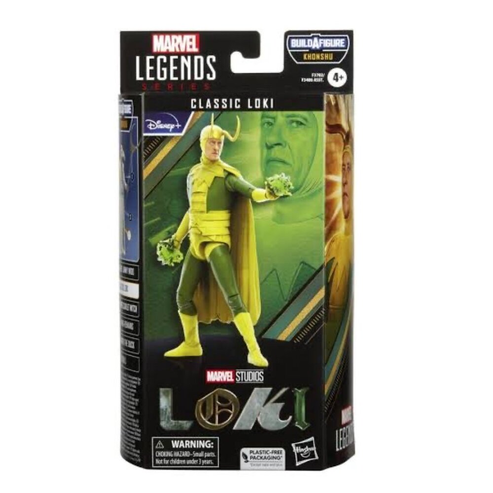 Marvel Legends Series MCU Disney Plus Classic Loki Marvel Action Figure Toy NWT‎